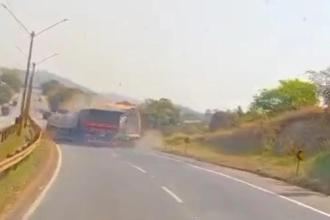 Grave acidente na BR-381 em Minas Gerais deixa uma pessoa morta e outra ferida