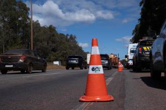 Semana Nacional do Trânsito: motoristas são abordados em blitz educativa