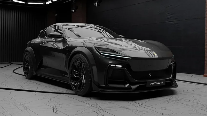 Ferrari Purosangue Black Venuum Edition: O SUV Elevado ao Extremo